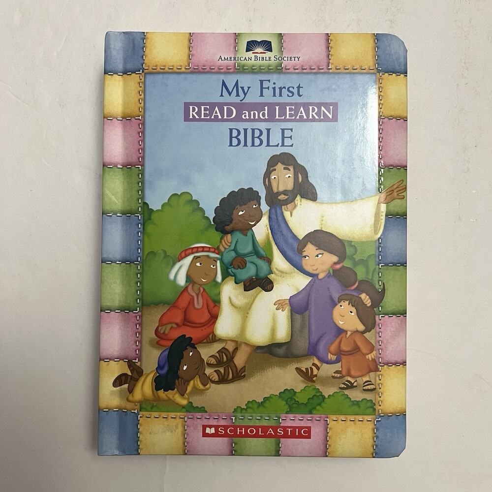 My First Read and Learn Bible Board book Hardcover 2006